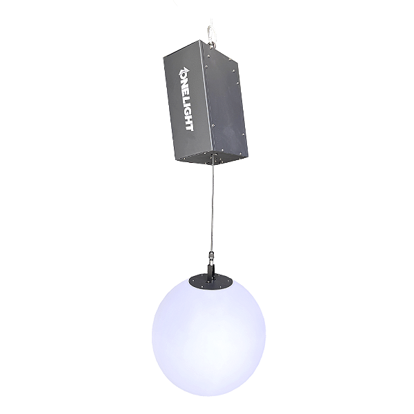 BOLA LUMINOSA DE LED RGB COM MOVIMENTO