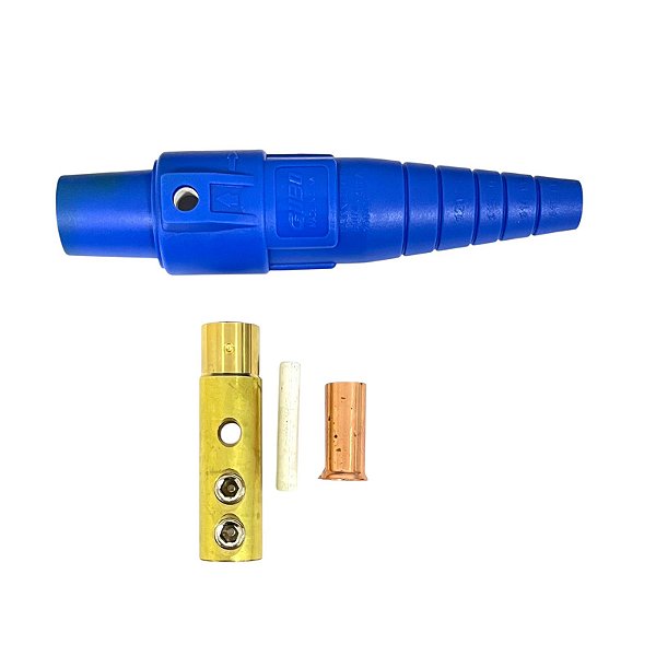 CAM LOCK FÊMEA DE LINHA AZUL 400A