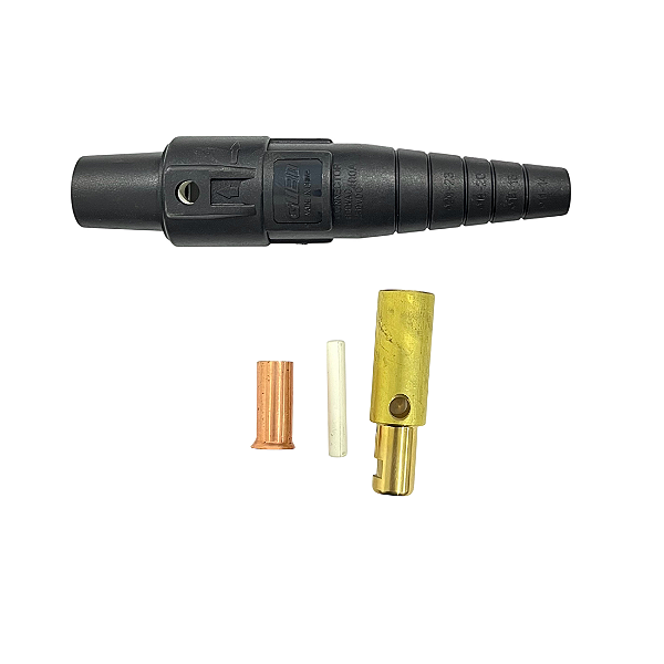 CAM LOCK FÊMEA DE LINHA PRETO 400A
