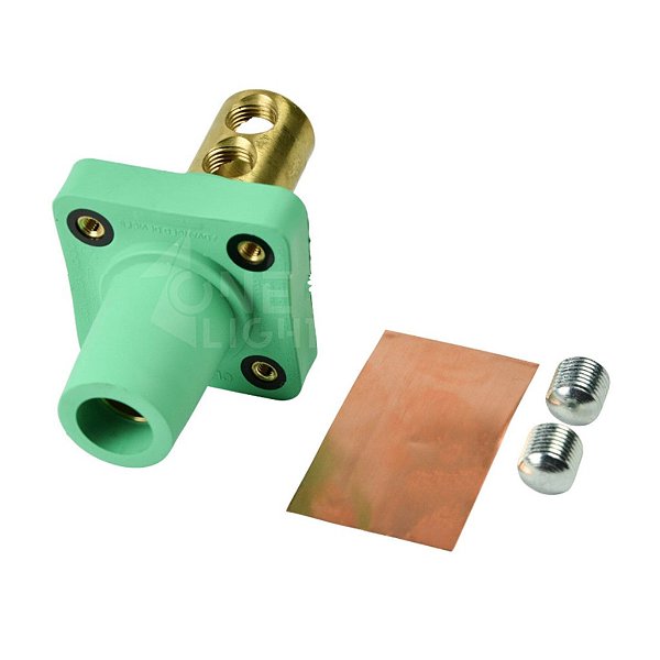 CAM LOCK FÊMEA PAINEL VERDE 400A