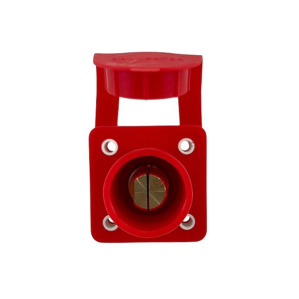 CAM LOCK MACHO PAINEL VERMELHO 400A