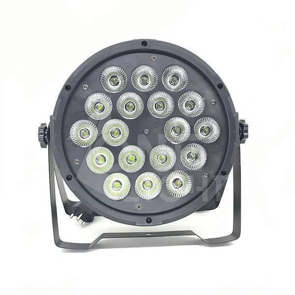 PAR LED SLIM RGBW 18X10W AATOP - 18 4IN1 - A MAIOR LOJA VIRTUAL DE ...