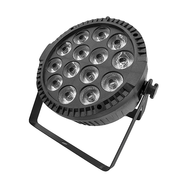 PAR LED SLIM 14X12W RGBW - A MAIOR LOJA VIRTUAL DE ILUMINAÇÃO DO BRASIL