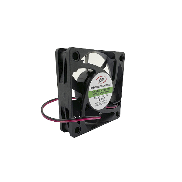 COOLER 6X6CM 24V PRETO PARA MOVING BEAM ONE PRO FIRE-1200 ( 52626 )