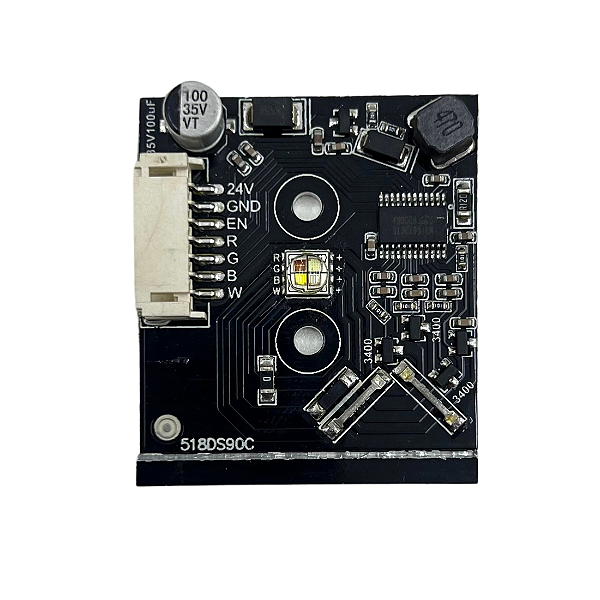 PLACA CONTROLADORA DO LED PARA MAGIC BALL BEAM RGB COM MOVIMENTO ( 55761 )