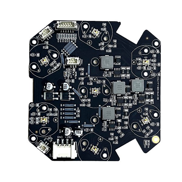 PLACA DO LED PARA WASH 7X40W RGBW COM ZOOM  ( 51154 )