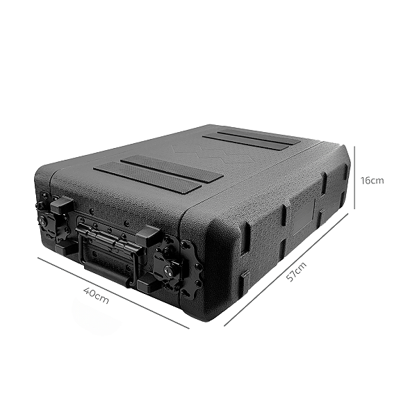 CASE RACK PARA MICROFONES E MONITORES SEM FIO 260C-2U PLASTIC FLAYCASE ( 33091 )