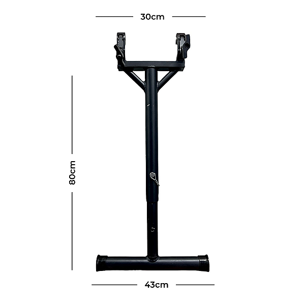 SUPORTE DE ALUMINIO PRETO COM GARRA SANY ( 31947 )