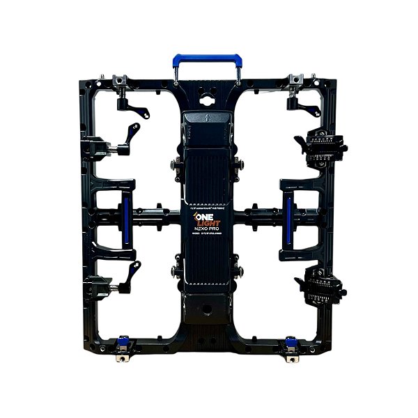 GABINETE PARA PAINEL DE LED 50X50CM OUTDOOR 45° DE QUINA NEXO PRO ONELIGHT