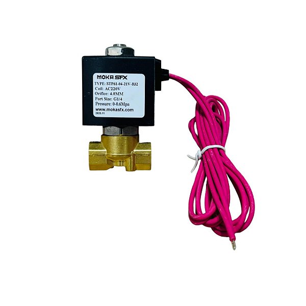 VÁLVULA SOLENOIDE GRANDE PARA MÁQUINA DE CO2 JET UP X20 3000W ONE PRO ( 58520 )