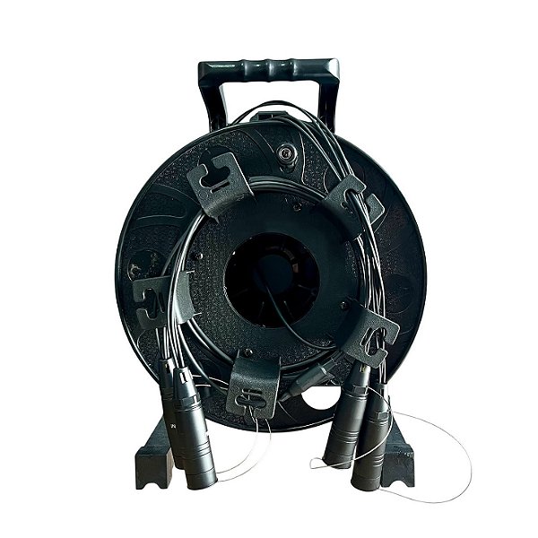 CARRETEL DE FIBRA ÓPTICA 100MT 6 VIAS FB1006 ( 33393 )