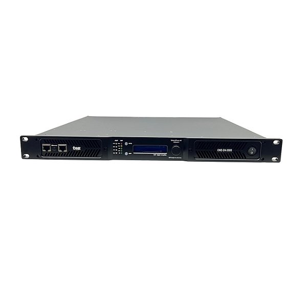 AMPLIFICADOR DE ÁUDIO DIGITAL ONE-D4-3000 V3.0 - 04 CANAIS