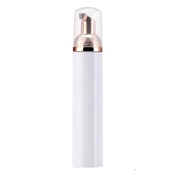 Frasco Rose com Pump Válvula Espumadora Grande 200 ml