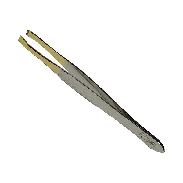 Pinça para Design de Sobrancelhas Sonligen Ponta Reta
