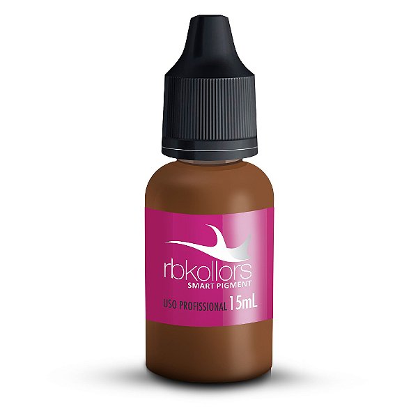 Pigmento Orgânico para Micropigmentação Cor Ombre 2 RBKollors 15mL
