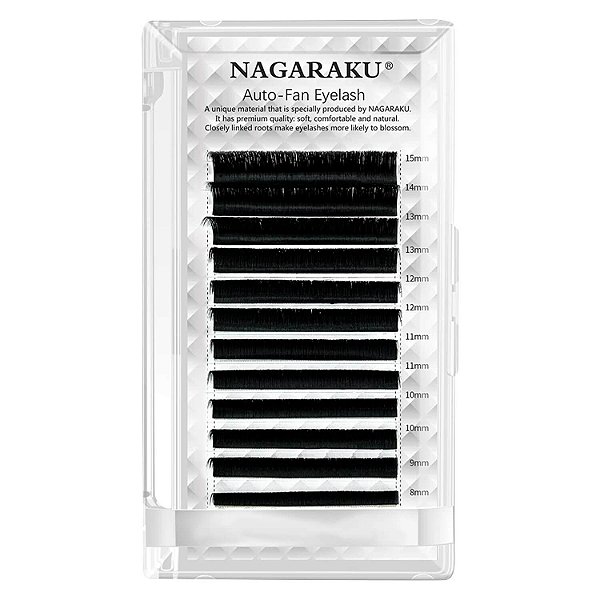 Cilios Volume Russo Auto Fans Eyelashes Nagaraku