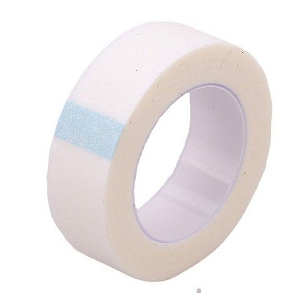 Fita Micropore para Alongamento de Cílios Branca 9m