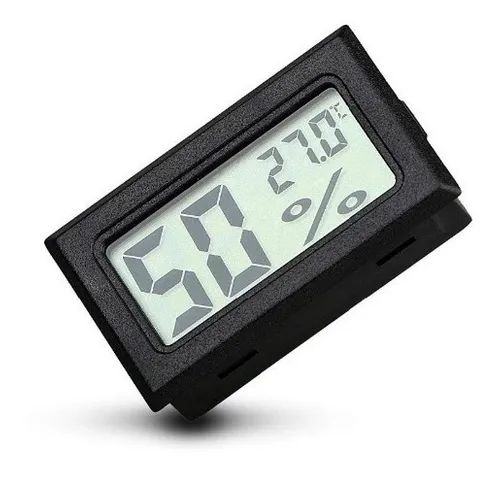 Mini Termômetro Higrômetro Digital Temperatura Umidade Extensão de Cílios