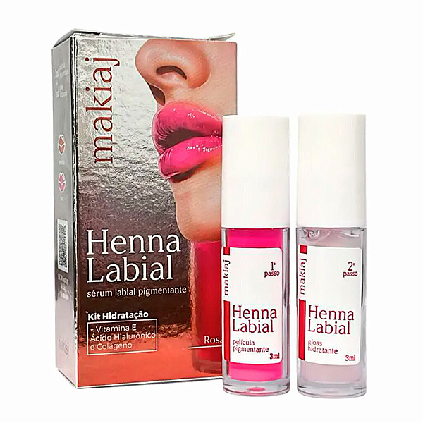 Henna Labial Rosa - Makiaj