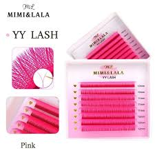 Cílios Coloridos Y MIMI&LALA - Brasileiro Rosa Mix