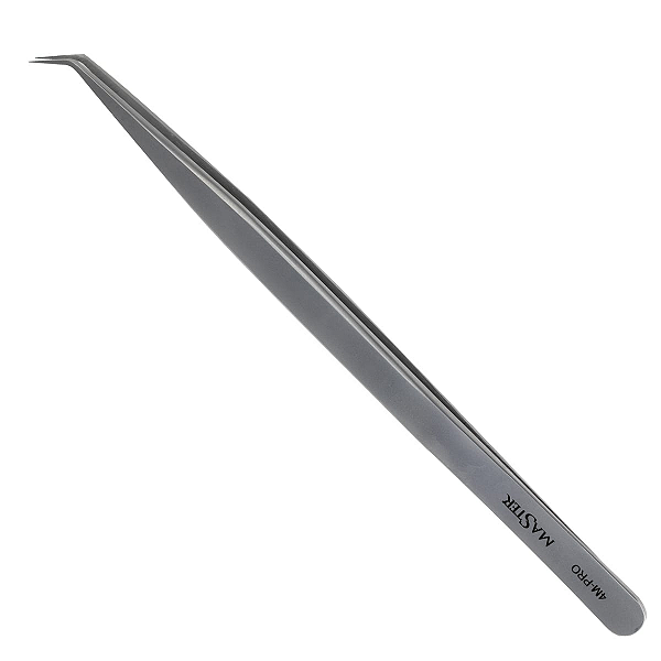 Pinça para Extensão de Cílios Master - 4M-PRO Lisa Aço Inox