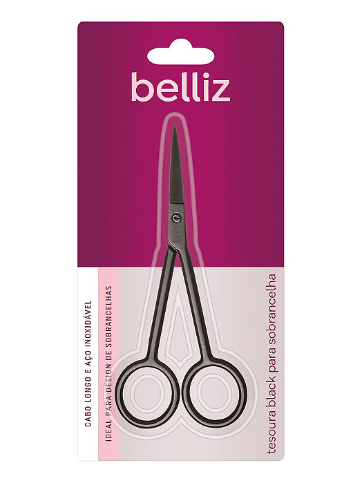 Tesoura Black Para Sobrancelha Belliz