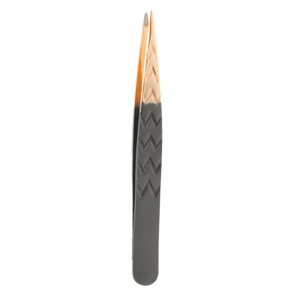 Pinça Black Silver & Gold Ponta Fina 1705 Belliz