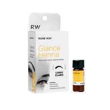 Henna Para Sobrancelhas Glance Loiro Claro Rare Way