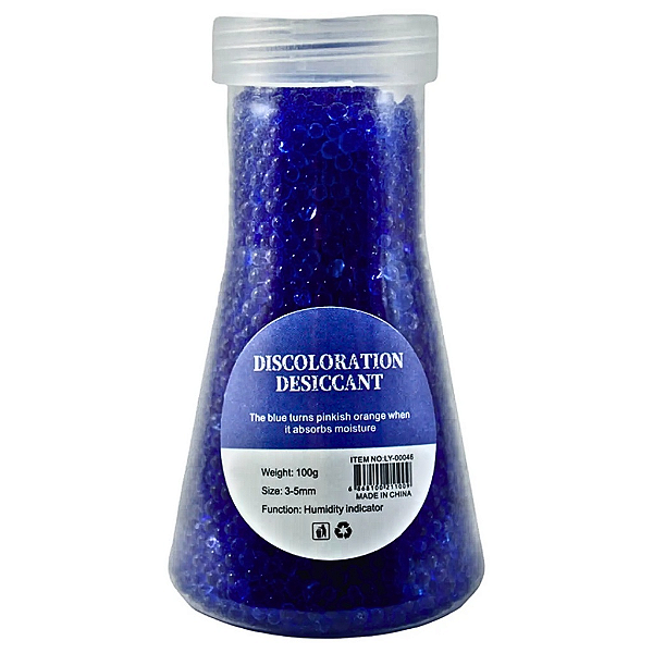 Sílica Inteligente Armazenar Cola Extensão Cílios Pote 100g