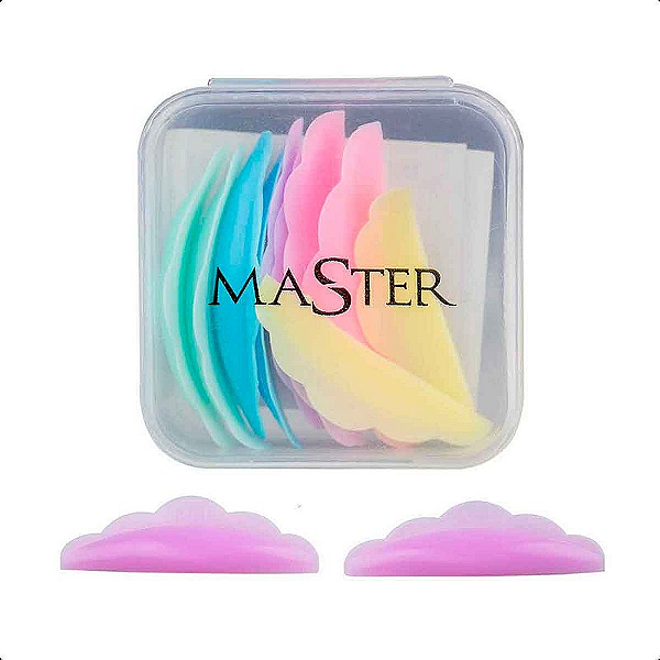 Pads / Molde Lash Lifting Nuvem Master Silicone - 5 Pares
