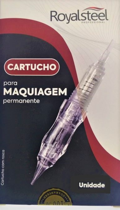 Agulha Easy Click Royal Steel C/ Anvisa - 3 Pontas 0.25mm 10und