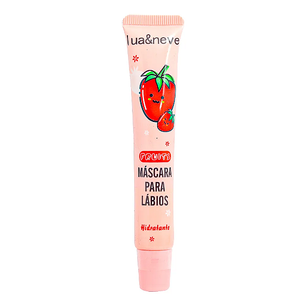 Máscara Hidratante para Lábios Morango - Lua & Neve