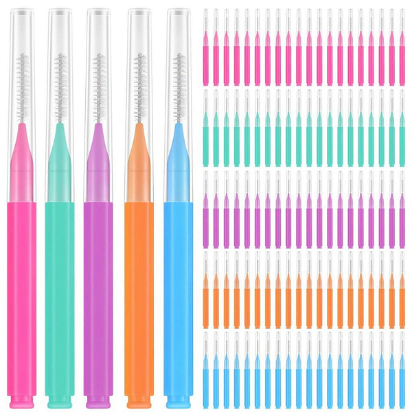 Escova de Dente Interdental Dental Picks Escovinha para limpeza 10und