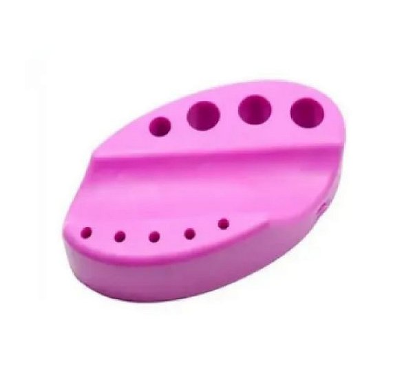 Suporte para Dermógrafo de Silicone Rosa