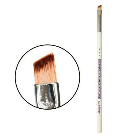 Pincel W104 profissional chanfrado para delinear Macrilan – Linha W