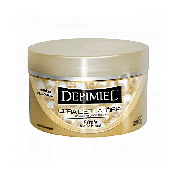 Cera Depilatória Para Buço Pérola Depimiel - 250g