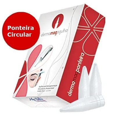 Ponteira Circular para Agulha Dermomag Caixa com 10 Unidades