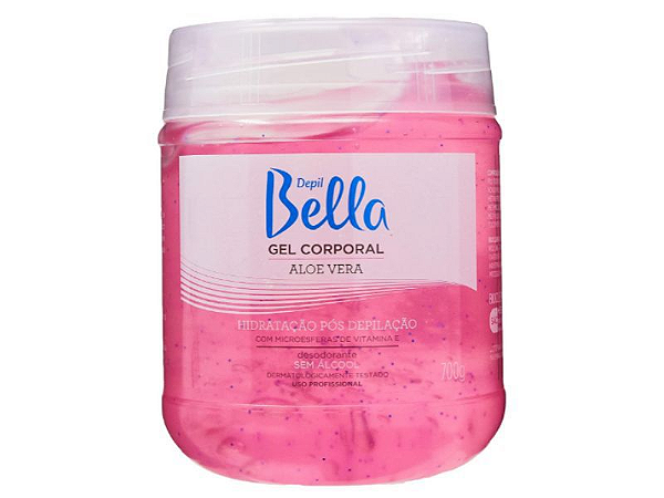Gel Hidratante Corporal Aloe Vera - Depil Bella 700G