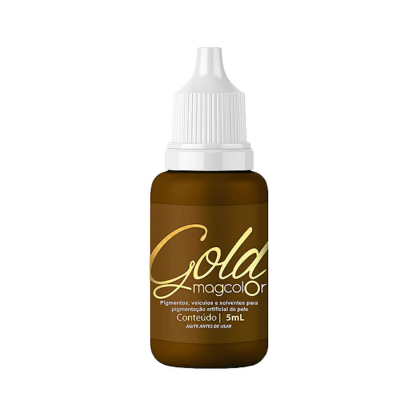Pigmento MagColor L Gold Castanho Escuro 5ML