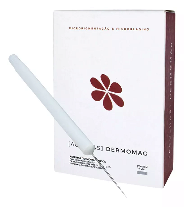 Agulha para Dermógrafo Dermomag Pen/Júnior 1 Ponta Fine com Rosca