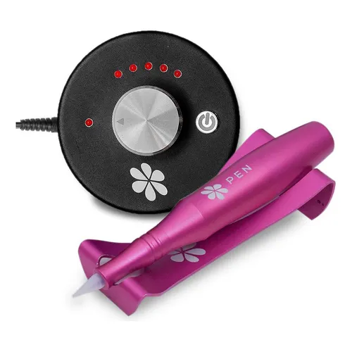 Dermografo Dermomag Pen + Fonte Analogica Dermomag - Pink