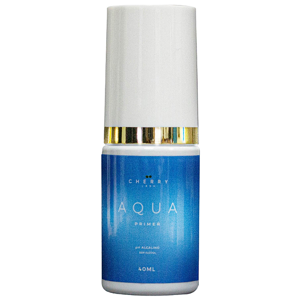 Aqua Primer Cherry Lash PH Alcalino sem Álcool 40ml