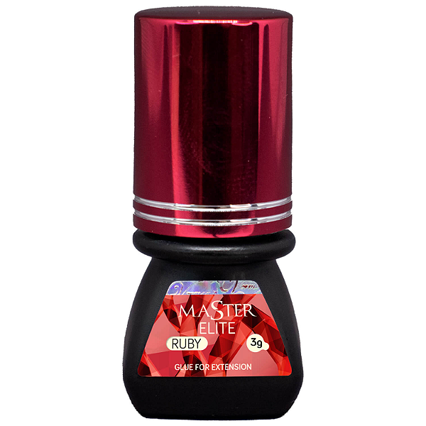Cola Master Elite Ruby para Extensão de Cílios 3ml