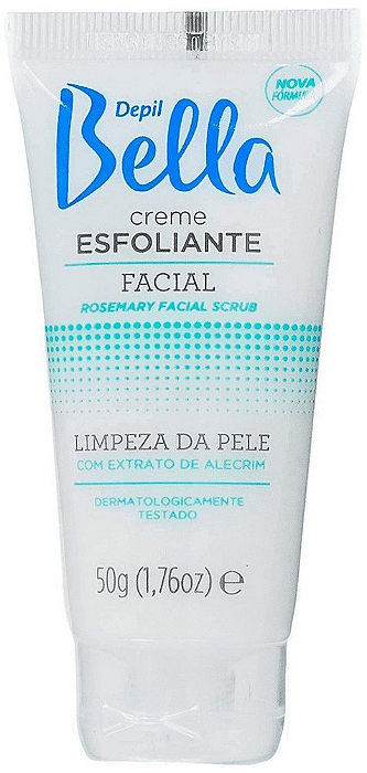 Creme Esfoliante Facial 50g - Depil Bella
