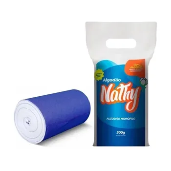 Algodão Hidrófilo Rolo 500g - NATHY