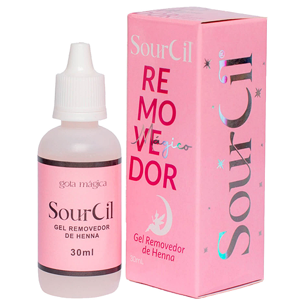 Gel Removedor de Henna Sourcil para Sobrancelhas 30ml