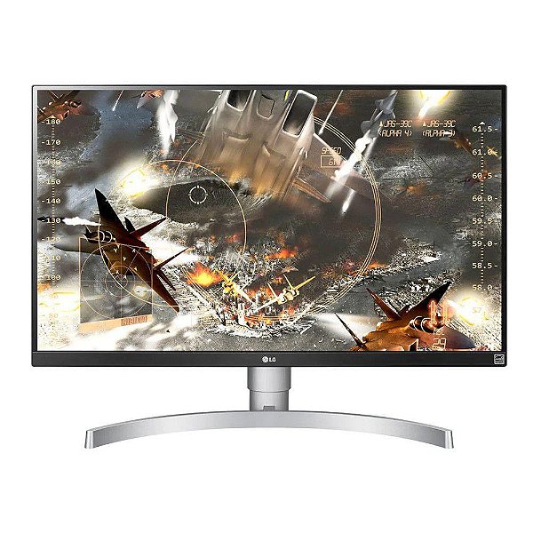 Monitor LG LED 27 UHD 4K IPS DisplayHDR 400 60Hz 5ms FreeSync 27UL650-W.AWZ