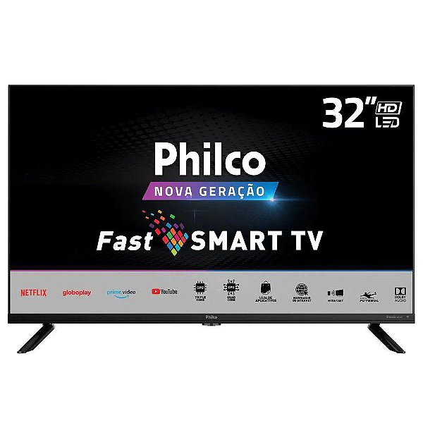 Smart TV Philco 32” PTV32G70SBL LED - Netflix - Bivolt