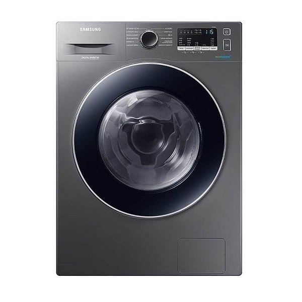 Lava e Seca Samsung 11kg 3 em 1 WD4000 Ecobubble e Lavagem a Seco WD11M4453JX Inox Look