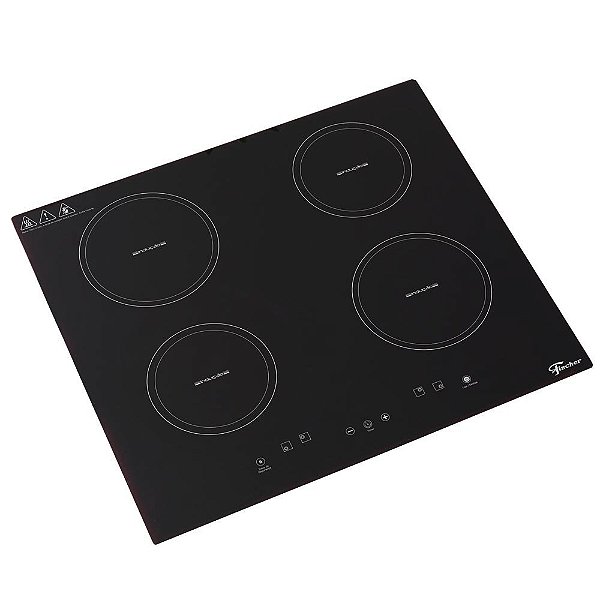 Cooktop Vitrocerâmico por Indução Fischer 4 Queimadores Touch 220v